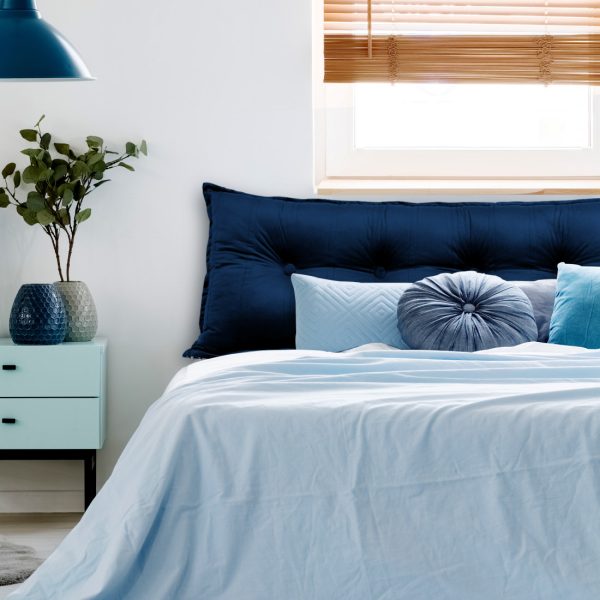 Pregnancy Body Pillow Velvet Deep Blue - Image 3
