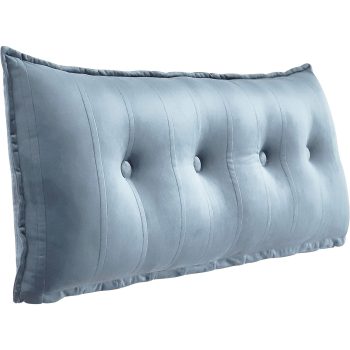 Body Pillow For Back Pain Relief Velvet Grey