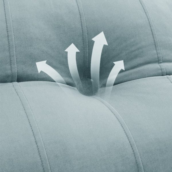 Body Pillow For Back Pain Relief Velvet Grey - Image 11