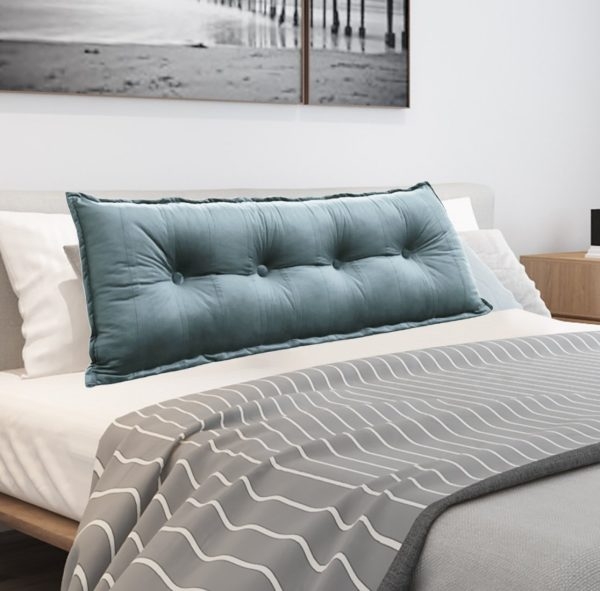 Body Pillow For Back Pain Relief Velvet Grey - Image 14