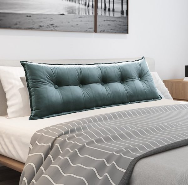 Body Pillow For Back Pain Relief Velvet Grey - Image 15
