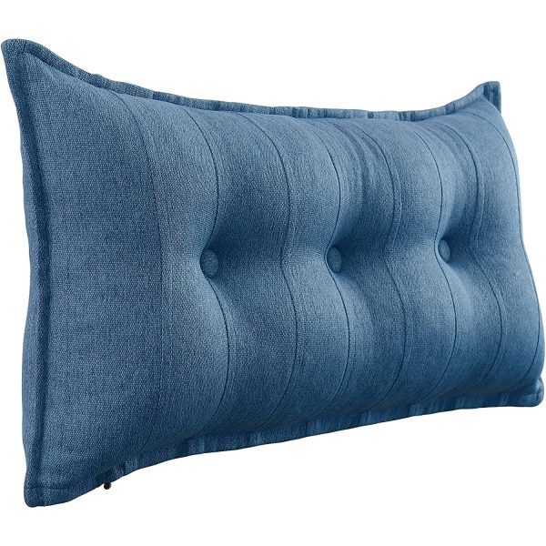 Full Body Pillow Linen Blue