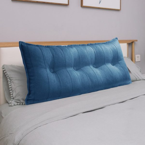 Full Body Pillow Linen Blue - Image 7