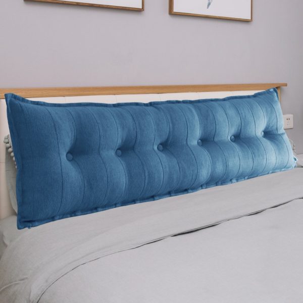 Full Body Pillow Linen Blue - Image 9