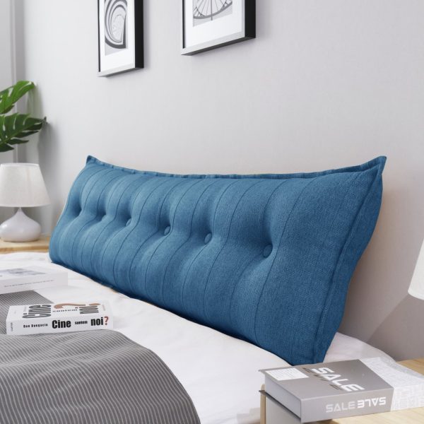 Full Body Pillow Linen Blue - Image 11