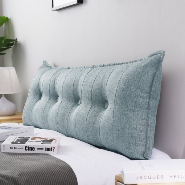 Large Body Pillow Linen Grey - Image 10