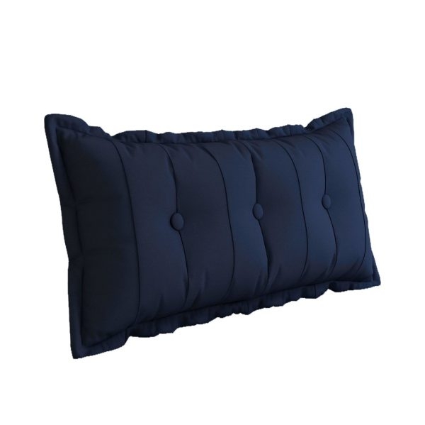 Large Headboard Pillow Flat Body Pillow Blue - Image 14