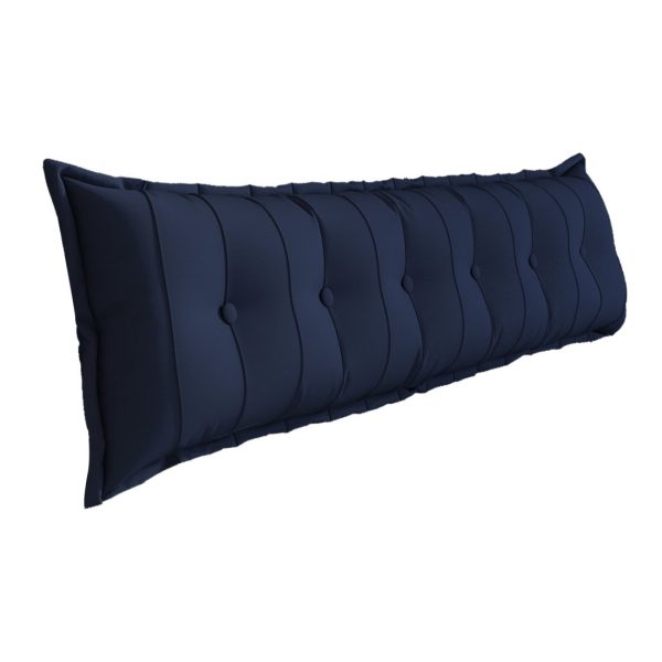 Large Headboard Pillow Flat Body Pillow Blue - Image 16