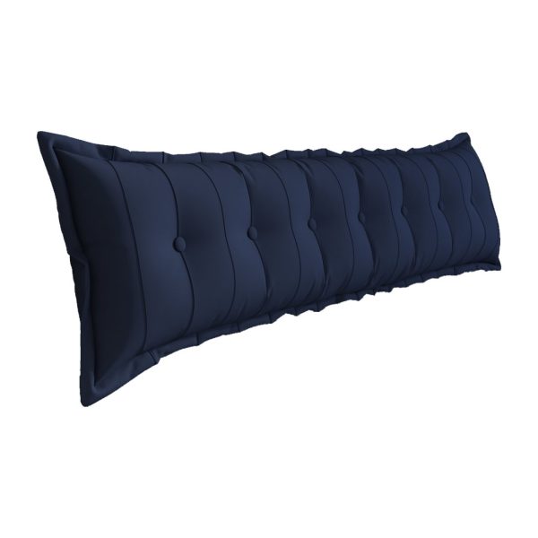 Large Headboard Pillow Flat Body Pillow Blue - Image 17