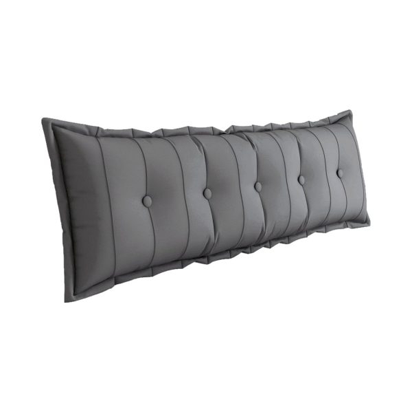 Flat Bed Bolster Body Support Pillow Gray - Image 16