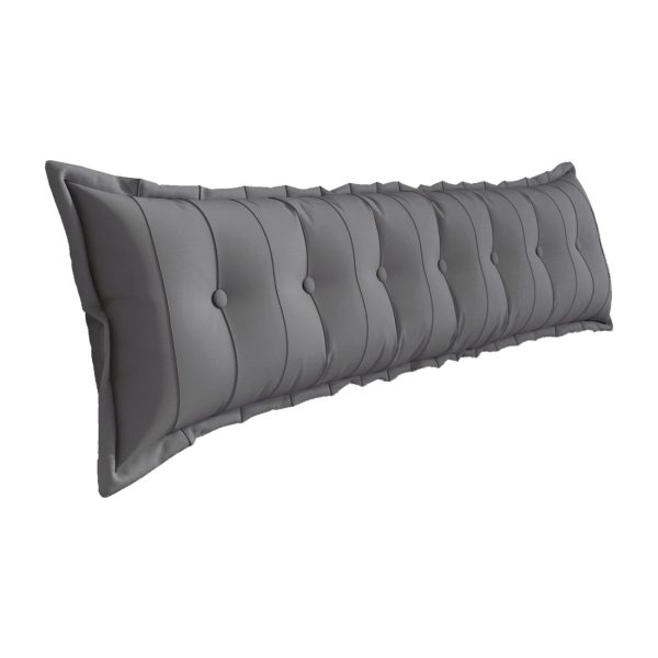 Flat Bed Bolster Body Support Pillow Gray - Image 18