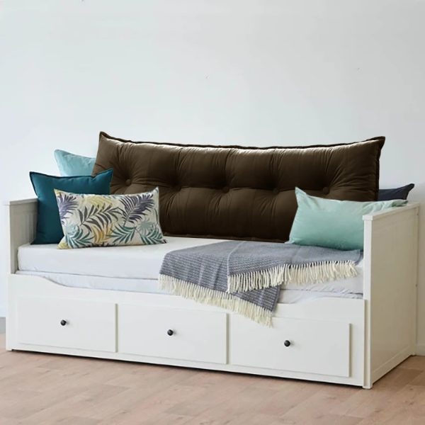 Multi-function Body Pillow Velvet Brown - Image 2