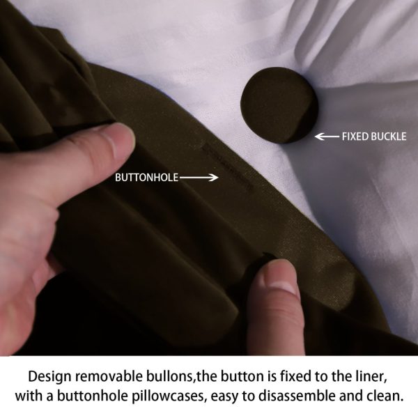 Multi-function Body Pillow Velvet Brown - Image 10