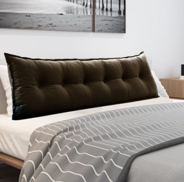Multi-function Body Pillow Velvet Brown - Image 15