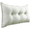Soft Body Pillow Linen White