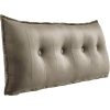 Supportive Body Pillow Velvet Taupe